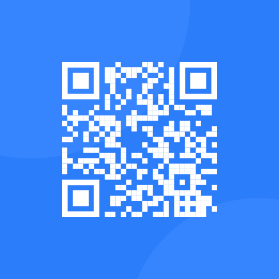 QR code leading to frontendmentor.io